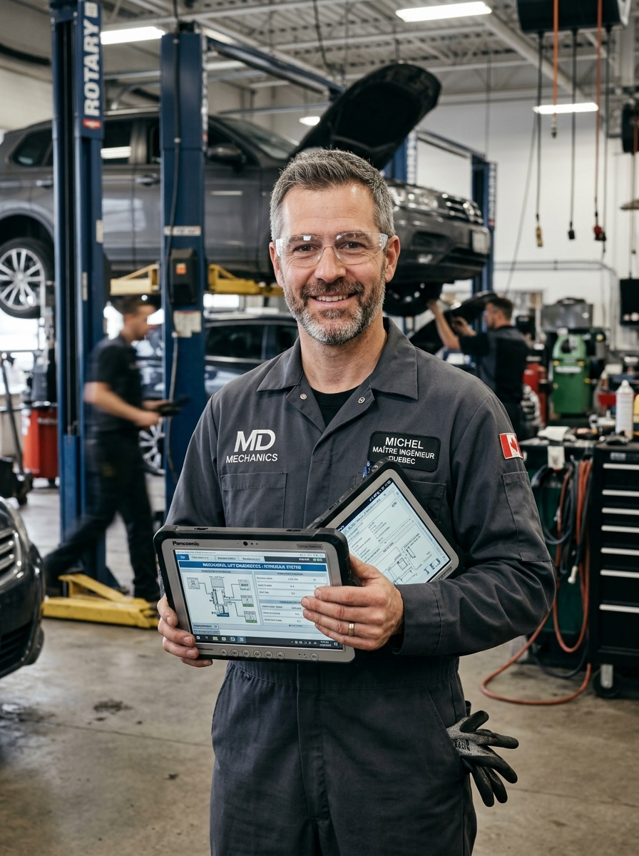 Michel, maître ingénieur mécanique chez AutoLift N Slide